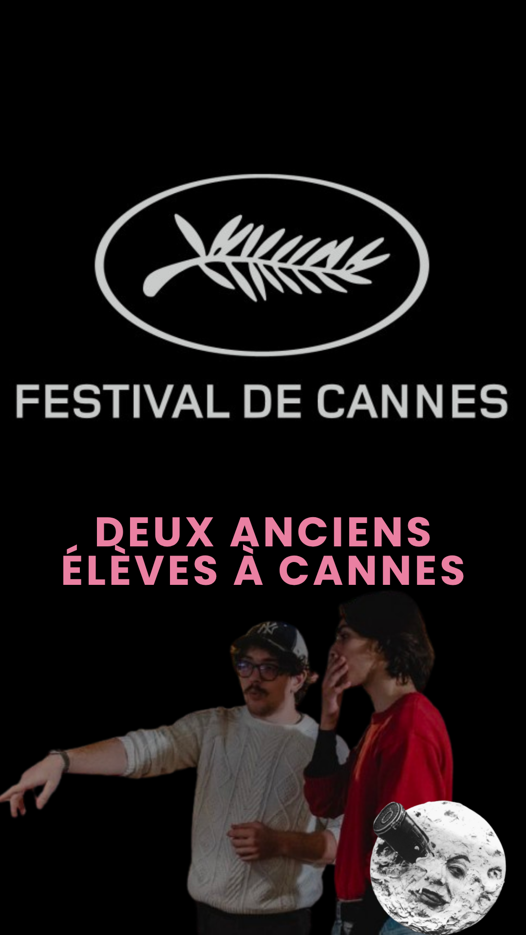 DEUX ANCIENS ÉLÈVES À CANNES